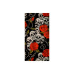 skulls roses